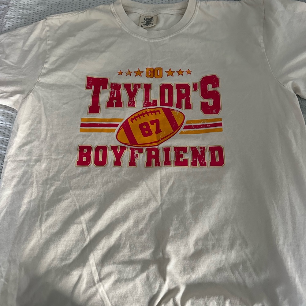 Kansas City Chiefs Shirt Taylor Swift Travis Kelce Comfort Colors